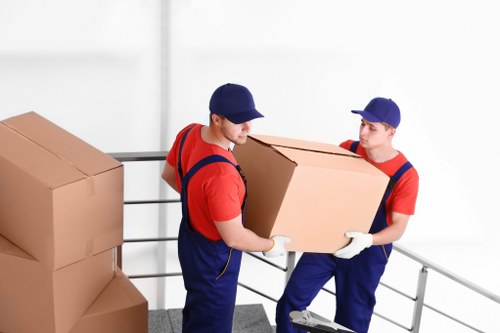 Local moving team handling a flat or house removal near Welling