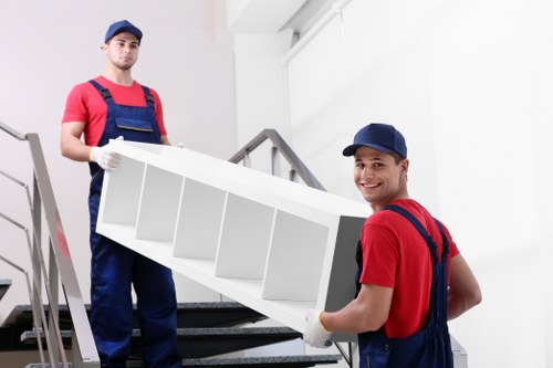 Sustainable house move with recycling and reuse focus