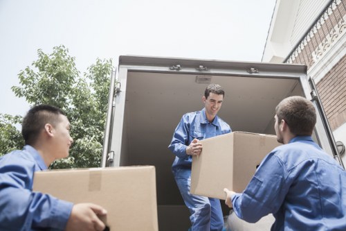 Local Welling house move with van loading