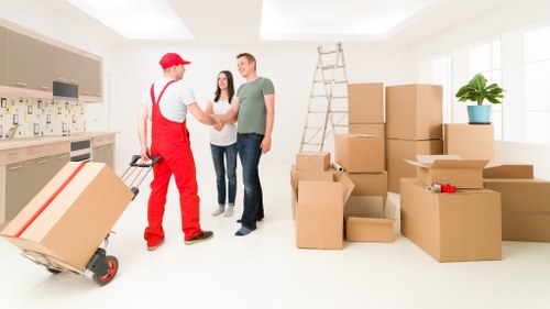 Large removal truck for local moves in Welling