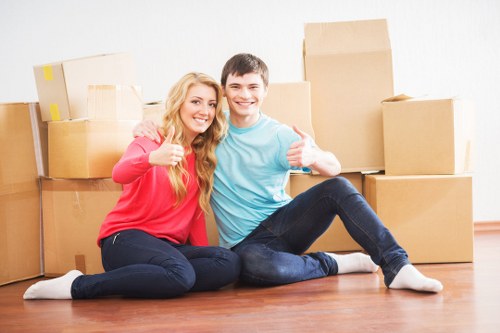 Removal van service for flats and houses in Welling