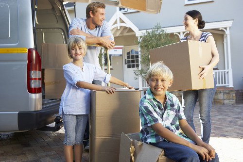 Commercial removals van support for offices in Welling