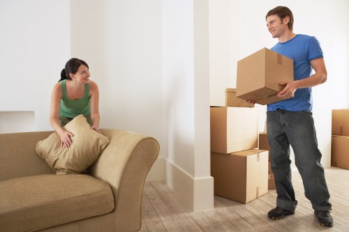 Residential removals service in Welling street setting